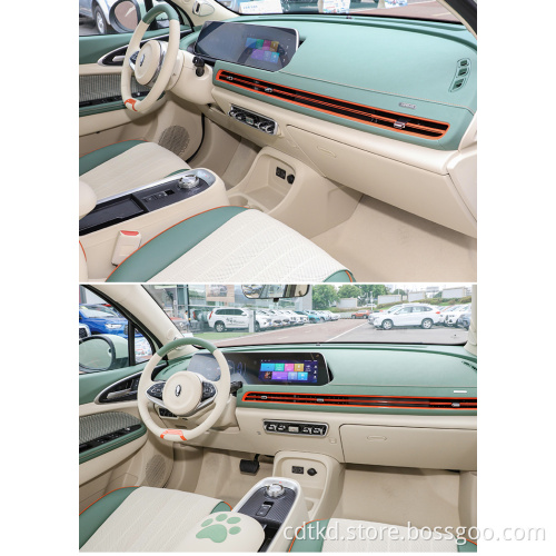 Cina cinese a 4 ruote Auto ad alta velocità Ora Good Cat SUV Car401km Versione Shuxiang Versione elettrica Auto a buon mercato Psolamento per deposito